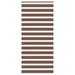 Zebra rolgordijn 110x230 cm stofbreedte 105,9cm polyester bruin