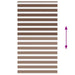 Zebra rolgordijn 120x230 cm stofbreedte 115,9cm polyester bruin