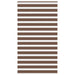 Zebra rolgordijn 130x230 cm stofbreedte 125,9cm polyester bruin