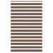 Zebra rolgordijn 140x230 cm stofbreedte 135,9cm polyester bruin