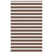 Zebra rolgordijn 145x230 cm stofbreedte 140,9cm polyester bruin