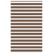 Zebra rolgordijn 150x230 cm stofbreedte 145,9cm polyester bruin