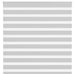 Zebra rolgordijn 140x100 cm stofbreedte 135,9 cm lichtgrijs