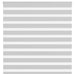 Zebra rolgordijn 145x100 cm stofbreedte 140,9 cm lichtgrijs