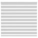 Zebra rolgordijn 155x150 cm stofbreedte 150,9 cm lichtgrijs