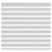 Zebra rolgordijn 165x150 cm stofbreedte 160,9 cm lichtgrijs