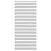 Zebra rolgordijn 95x230 cm stofbreedte 90,9 cm lichtgrijs