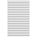 Zebra rolgordijn 145x230 cm stofbreedte 140,9 cm lichtgrijs