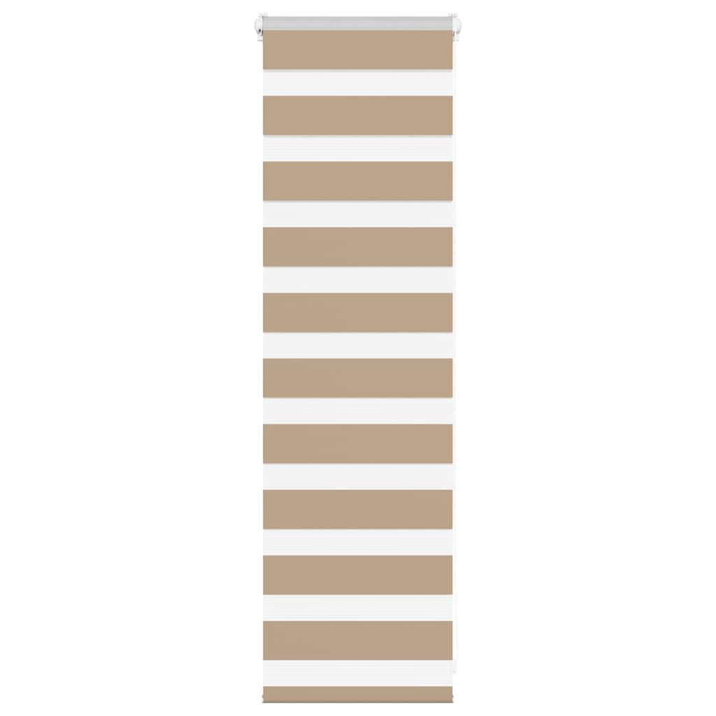 Zebra Blind 45x100 cm stofbreedte 40,9 cm polyester zandbruin