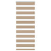 Zebra Blind 60x100 cm stofbreedte 55,9 cm polyester zandbruin