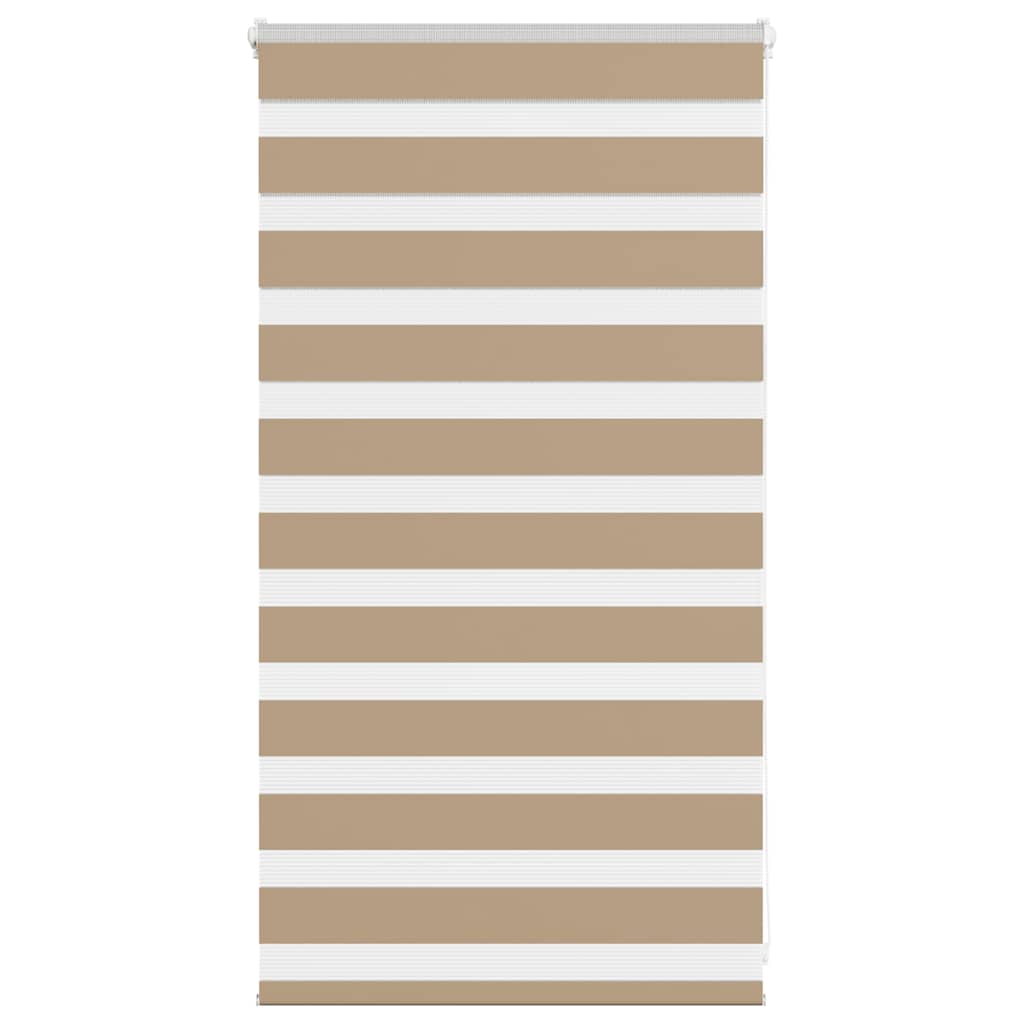 Zebra Blind 70x100 cm stofbreedte 65,9 cm polyester zandbruin
