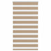 Zebra Blind 75x100 cm stofbreedte 70,9 cm polyester zandbruin