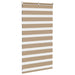 Zebra Blind 75x100 cm stofbreedte 70,9 cm polyester zandbruin