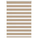 Zebra Blind 95x100 cm stofbreedte 90,9 cm polyester zandbruin