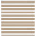 Zebra Blind 150x100 cm stofbreedte 145,9 cm polyester zandbruin