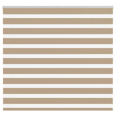 Zebra Blind 155x100 cm stofbreedte 150,9 cm polyester zandbruin