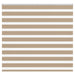 Zebra Blind 155x100 cm stofbreedte 150,9 cm polyester zandbruin