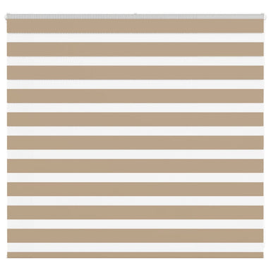 Zebra Blind 160x100 cm stofbreedte 155,9 cm polyester zandbruin
