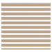 Zebra Blind 160x100 cm stofbreedte 155,9 cm polyester zandbruin