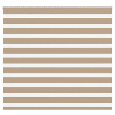 Zebra Blind 165x100 cm stofbreedte 160,9 cm polyester zandbruin