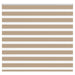 Zebra Blind 165x100 cm stofbreedte 160,9 cm polyester zandbruin