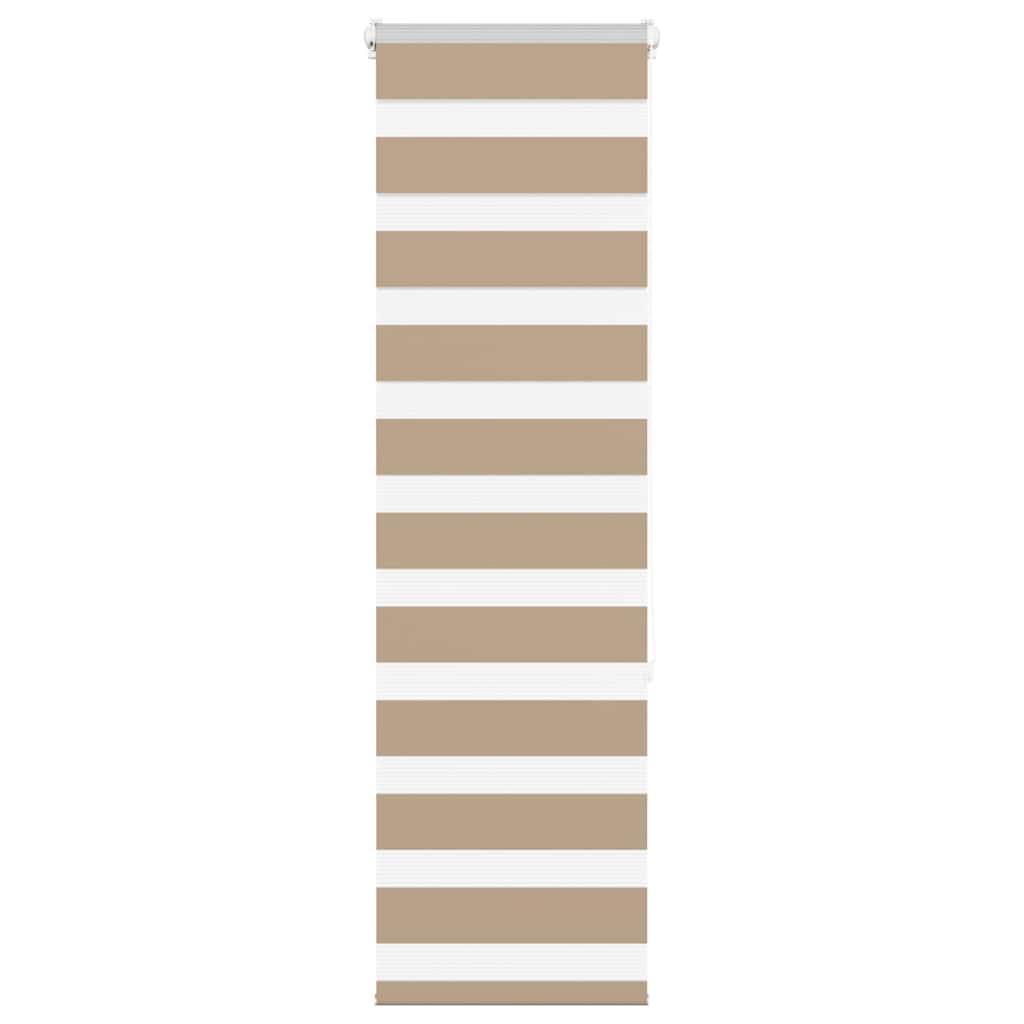 Zebra Blind 40x150 cm stofbreedte 35,9 cm polyester zandbruin