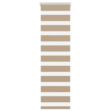 Zebra Blind 40x150 cm stofbreedte 35,9 cm polyester zandbruin