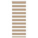 Zebra Blind 55x150 cm stofbreedte 50,9 cm polyester zandbruin