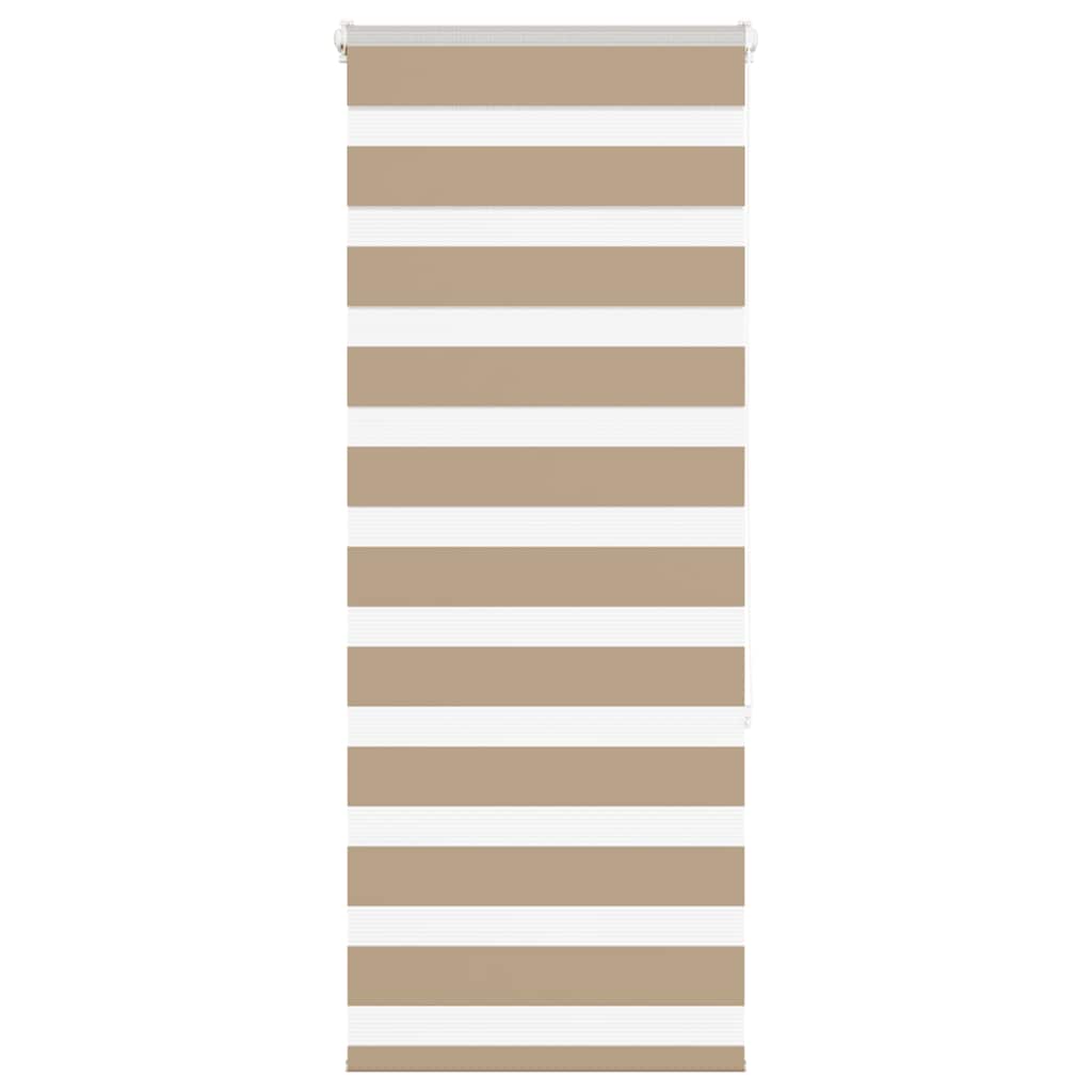 Zebra Blind 60x150 cm stofbreedte 55,9 cm polyester zandbruin