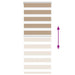 Zebra Blind 60x150 cm stofbreedte 55,9 cm polyester zandbruin