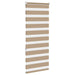 Zebra Blind zandbruin 65x150 cm stofbreedte 60,9 cm polyester