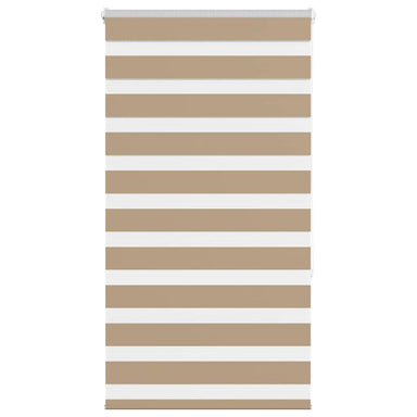 Zebra Blind 75x150 cm stofbreedte 70,9 cm polyester zandbruin