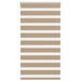 Zebra Blind 75x150 cm stofbreedte 70,9 cm polyester zandbruin