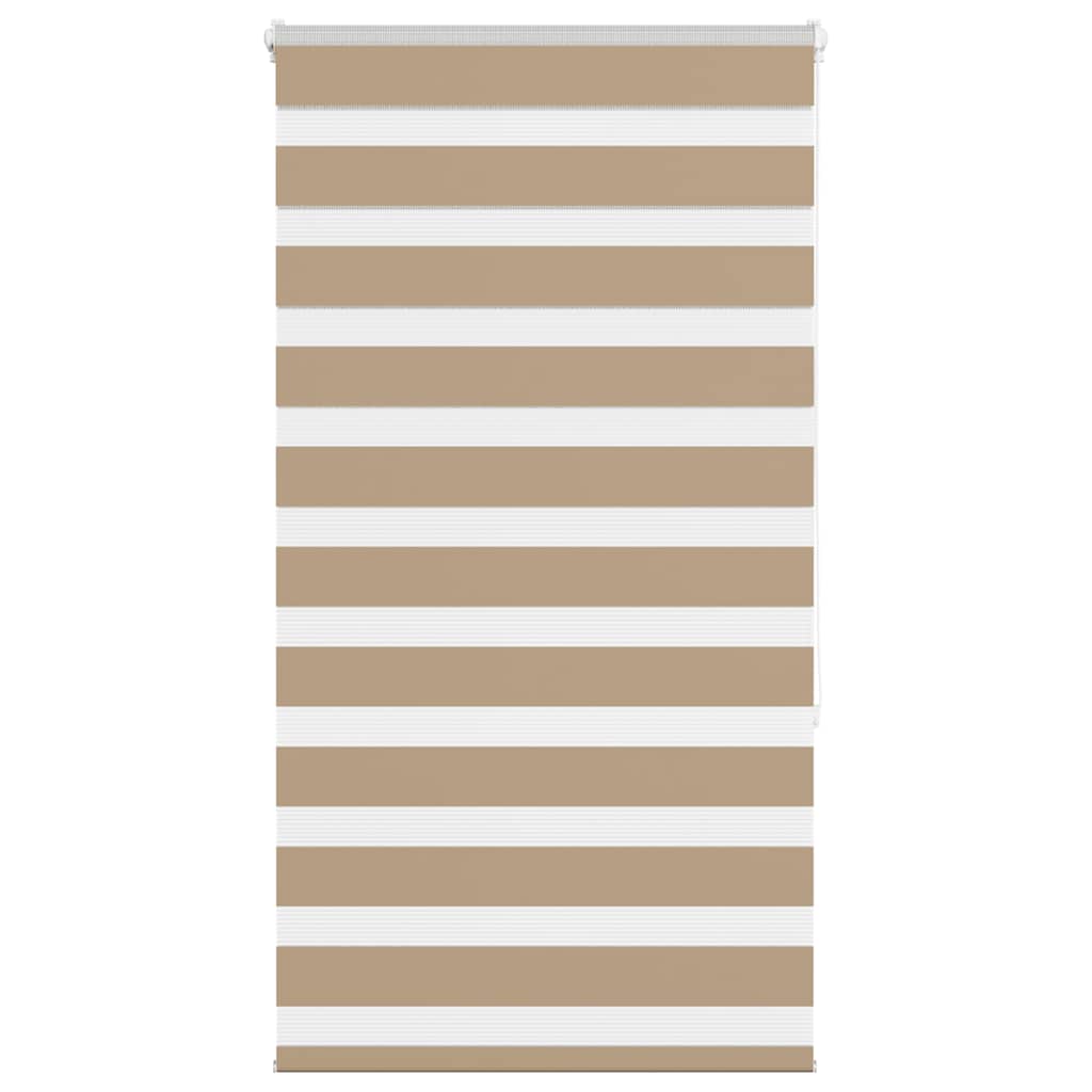 Zebra Blind 80x150 cm stofbreedte 75,9 cm polyester zandbruin