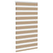 Zebra Blind 80x150 cm stofbreedte 75,9 cm polyester zandbruin