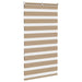 Zebra Blind 80x150 cm stofbreedte 75,9 cm polyester zandbruin