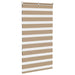 Zebra Blind 90x150 cm stofbreedte 85,9 cm polyester zandbruin