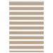 Zebra Blind 95x150 cm stofbreedte 90,9 cm polyester zandbruin