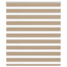 Zebra Blind 120x150 cm stofbreedte 115,9 cm polyester zandbruin