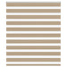 Zebra Blind 125x150 cm stofbreedte 120,9 cm polyester zandbruin