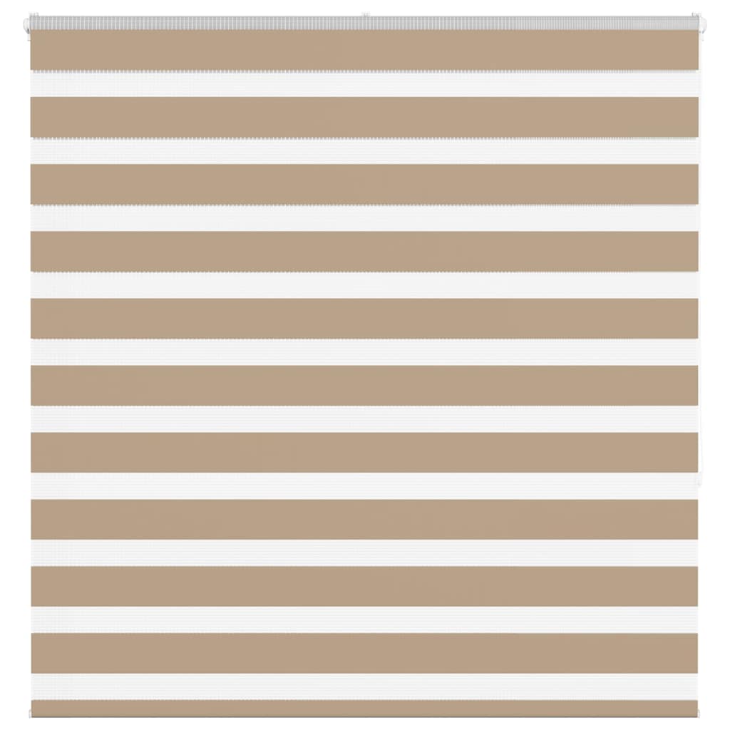 Zebra Blind 150x150 cm stofbreedte 145,9 cm polyester zandbruin