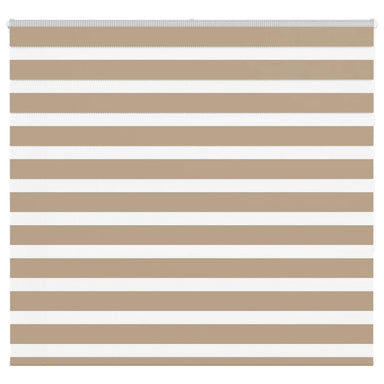 Zebra Blind 160x150 cm stofbreedte 155,9 cm polyester zandbruin