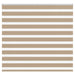 Zebra Blind 165x150 cm stofbreedte 160,9 cm polyester zandbruin