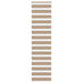 Zebra Blind 55x200 cm stofbreedte 50,9 cm polyester zandbruin