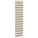 Zebra Blind 55x200 cm stofbreedte 50,9 cm polyester zandbruin