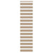 Zebra Blind 60x200 cm stofbreedte 55,9 cm polyester zandbruin