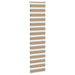 Zebra Blind 60x200 cm stofbreedte 55,9 cm polyester zandbruin