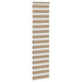 Zebra Blind 60x200 cm stofbreedte 55,9 cm polyester zandbruin