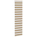 Zebra Blind 65x200 cm stofbreedte 60,9 cm polyester zandbruin