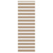 Zebra Blind 70x200 cm stofbreedte 65,9 cm polyester zandbruin